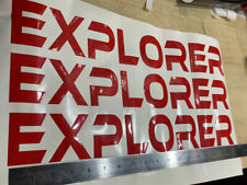 Explorer red self for sale  CONWY