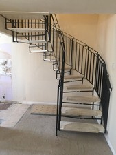 Spiral staircase steel for sale  BORDON