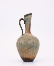 Gray speckled vase d'occasion  Expédié en Belgium