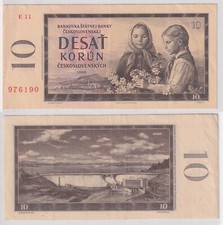 Kronen banknote tschechoslowak gebraucht kaufen  Borna