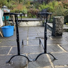 Pair wrought iron for sale  NEWTON ABBOT