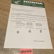 Honda moto 1975 d'occasion  Decize
