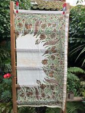 Vintage embroidered paisley for sale  HOLT