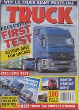 Truck magazine december for sale  DARWEN