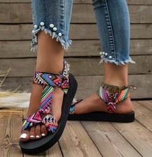 Flache sandalen grösse gebraucht kaufen  Mülheim an der Ruhr