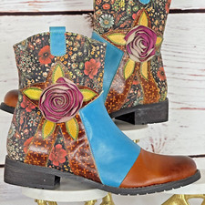 Ankle boots leather for sale  San Antonio