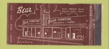 Capa Matchbook - Bear Furniture South Gate CA WEAR 30 Stick, usado comprar usado  Enviando para Brazil