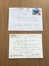 Letter mail written d'occasion  Expédié en Belgium