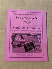 Analytical grammar shakespeare for sale  Florence