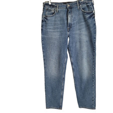 Silver mom jeans for sale  Natalia