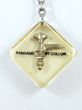 Chaveiro - Torneira PANGAUD e COLLON - Inclusão de resina, vintage década de 1960 - comprar usado  Enviando para Brazil