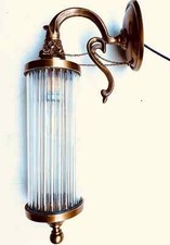 Luce nave asta ottone e vetro vintage retrò nautica | Elegante lampada appliq... comprar usado  Enviando para Brazil