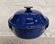 Earthenware large blue for sale  STOWMARKET