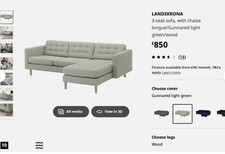 Landskrona chaise longue for sale  LONDON