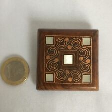 Broche carree bois d'occasion  Beauchamp