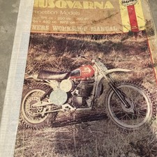 Haynes husqvarna competition for sale  KETTERING
