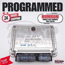 🍎 PROGRAMADO PLUG & PLAY ECM ECU 3.0L AUDI A4 2002-2005 A6 2002-2004 8E0909559D, usado comprar usado  Enviando para Brazil