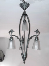 Splendide lustre bronze d'occasion  Juan-les-Pins