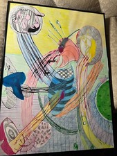 Large abstract composition for sale  Langhorne