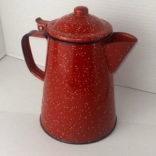 Red speckled enamelware for sale  Lawrenceburg