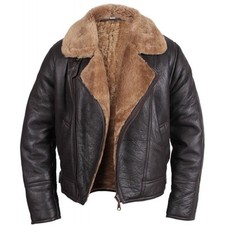 Veste aviateur marron d'occasion  Expédié en France
