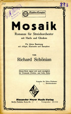 Mosaik romanze streichorcheste gebraucht kaufen  Lübeck