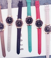 College Starry Sky Damski zegarek Trend Fashion Casual Prosty zegarek kwarcowy na sprzedaż  PL