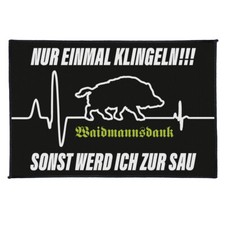Fußmatte wildschwein motiv gebraucht kaufen  Weimar