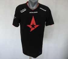 Camisa Astralis CS:GO Jersey Jack & Jones Preta Tamanho G e-Sport Manga Curta, usado comprar usado  Enviando para Brazil
