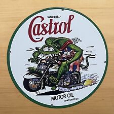 Vintage castrol porcelain for sale  USA