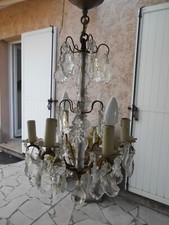 Lustre iii pampilles d'occasion  Cagnes-sur-Mer