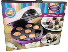 Máquina de cupcake Nostalgia Electrics cheia de creme para crianças (rosa/roxo) comprar usado  Enviando para Brazil