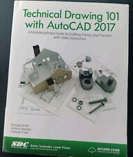 TECHNICAL DRAWING 101 WITH AUTOCAD 2017 By Ashleigh Fuller & Antonio Ramirez VG+ comprar usado  Enviando para Brazil