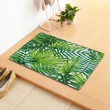 Tapete De Cozinha Floral Capacho Antiderrapante Entrada Corredor Carpete Tapete Sala Cama comprar usado  Enviando para Brazil