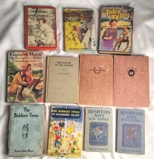 11 Antique Vtg Hardcover Books Boys Juvenile Youth Adventure Mystery Mixed Lot comprar usado 11 Antique Vtg Hardcover Books Boys Juvenile Youth Adventure Mystery Mixed Lot comprar usado  Enviando para Brazil