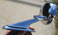 Espelho retrovisor externo cromado com vista lateral para porta de reposição D-100021, usado comprar usado  Enviando para Brazil