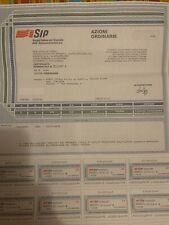 Certificato azionario sip usato  Casarile