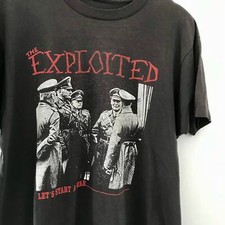 Camiseta The Exploited Band, The Exploited Band preta P-5XL VN0146, usado comprar usado  Enviando para Brazil