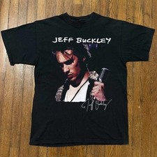 Camiseta Reimpressão Jeff Buckley Grace Music Algodão Preta Estilo Clássico P-5XL comprar usado  Enviando para Brazil