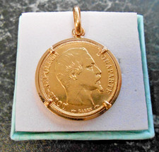 Pendentif 18k francs d'occasion  Naucelle