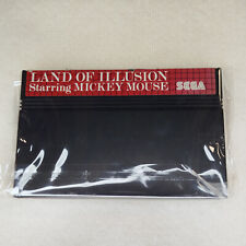 4614 JEU SEGA MASTER SYSTEM *LAND OF ILLUSION STARRING MICKEY MOUSE* VERSION PAL comprar usado  Enviando para Brazil