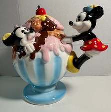 Bule de chá vintage Disney Mickey e Mimi Mouse - Sorvete domingo bule de chá Japão comprar usado  Enviando para Brazil