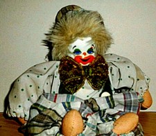 Clown puppe deko gebraucht kaufen  Flörsheim-Dalsheim
