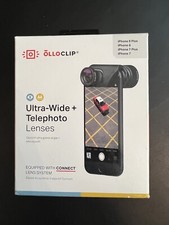 Usado, Lentes Olloclip Ultra-wide & Telephoto iPhone 8+, 8, 7+, 7 Novas Caixa Aberta comprar usado  Enviando para Brazil