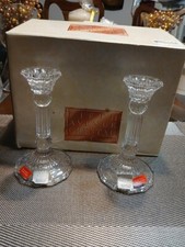 Set glass candlesticks for sale  Birmingham