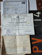 Libretto comp. targa usato  San Cipriano Po