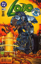 Lobo #24 VF/NM; DC | Capa de explosão de bomba de motocicleta - combinamos frete, usado comprar usado  Enviando para Brazil