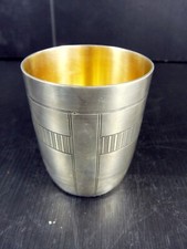 Timbale métal argenté d'occasion Timbale métal argenté d'occasion  Saint-Alban-de-Montbel