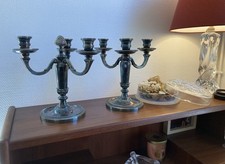 Belle paire chandeliers d'occasion  Reims