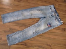 Jeanshose denim blue gebraucht kaufen  Norderstedt